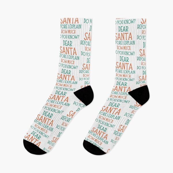 Item preview, Dear Santa, Before I Explain, How Much Do You Know. Christmas Humor. Funny Inappropriate Dear Santa Christmas Design. Red and Green designed and sold by That Cheeky Tee.