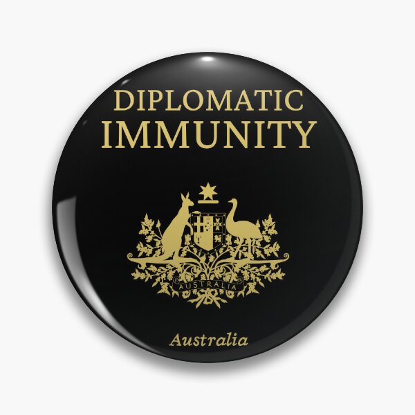 Item preview, Australian Diplomatic Immunity, Gold designed and sold by UNK-Fatigues.