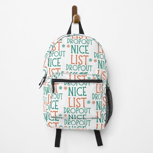 Item preview, Nice List Dropout. Christmas Humor. Funny Inappropriate Christmas Design. Red and Green designed and sold by That Cheeky Tee.