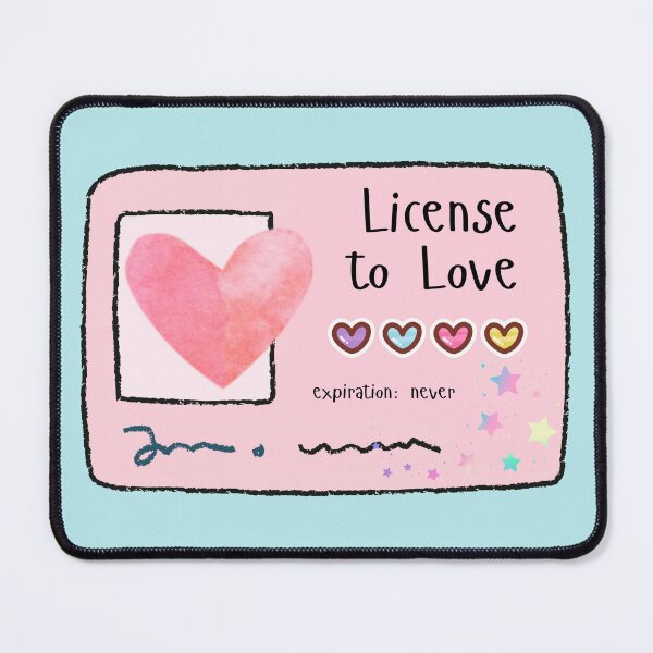 Item preview, License to Love designed and sold by JackNRum.