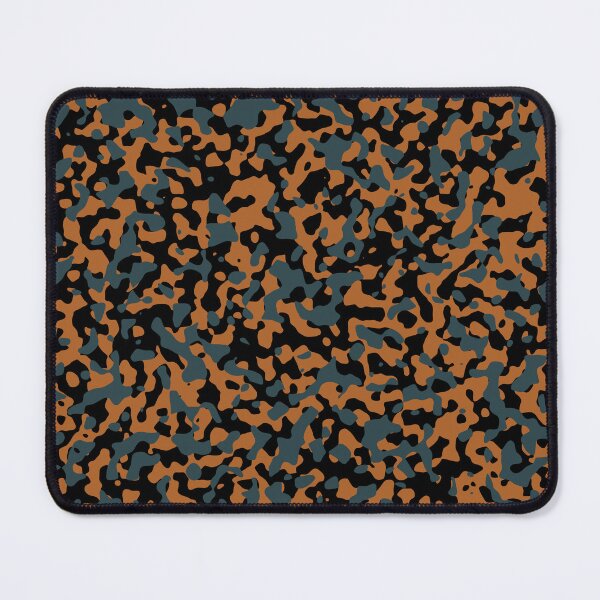 Item preview, Earth Brown Camouflage in Slate Blue and Black designed and sold by ModdiesColors.