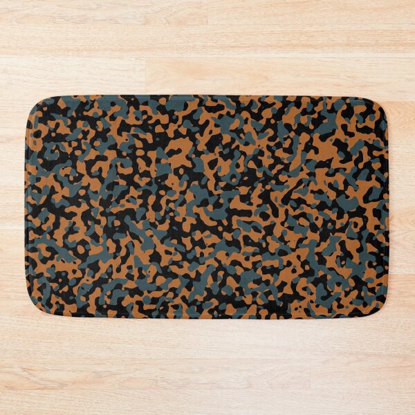 Item preview, Earth Brown Camouflage in Slate Blue and Black designed and sold by ModdiesColors.