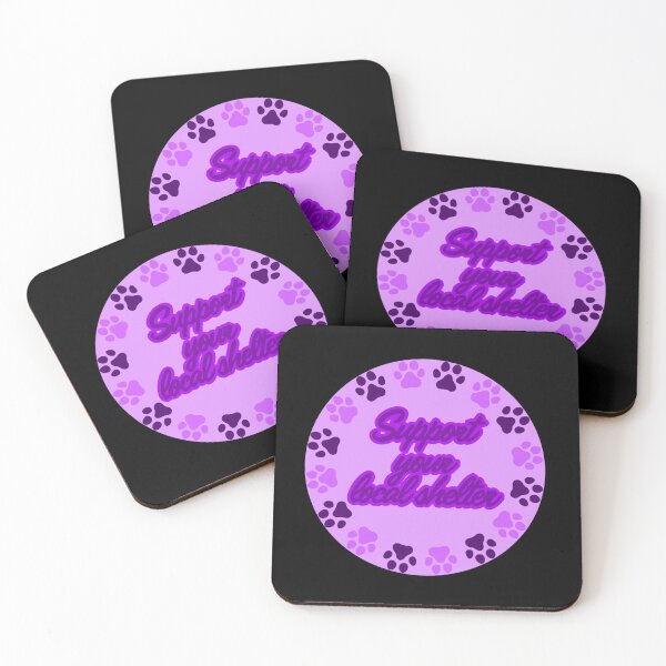 Item preview, Copy of Support your local shelter (purple) designed and sold by kylie-kd.
