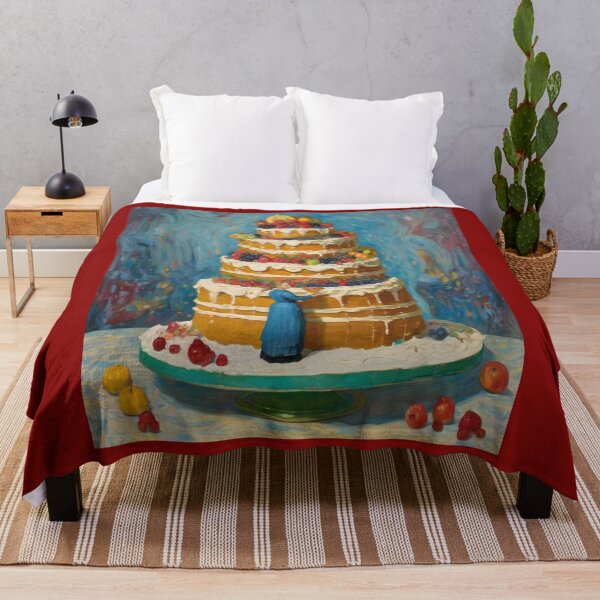 Item preview, "Sumptuous Delight: Cream and Fruit Tower" designed and sold by Artisticanvas.