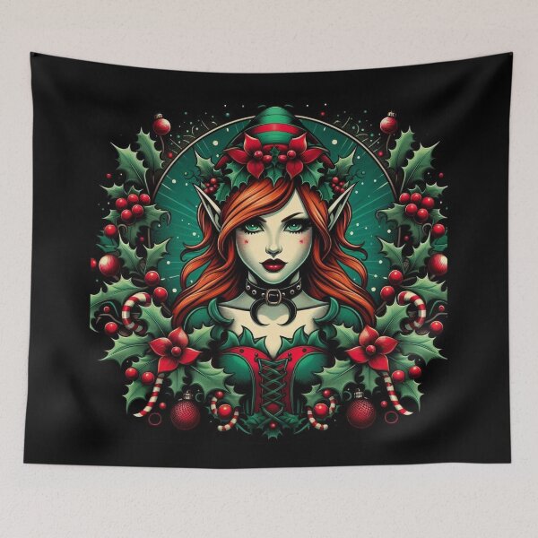 Item preview, Cute Christmas Elf #2 designed and sold by Paragon-Art.
