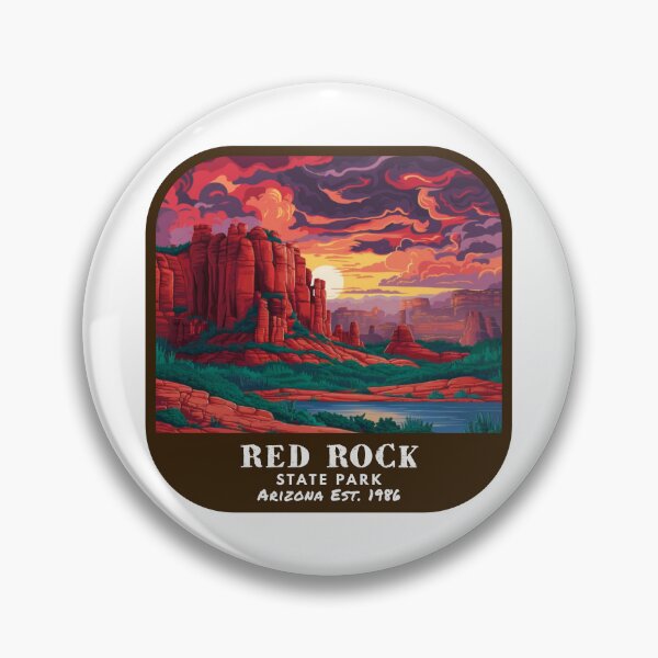 Item preview, Vintage Red Rock State Park  (Arizona State Park) designed and sold by RabbitK.