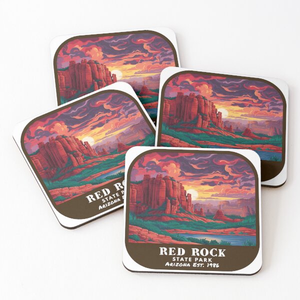 Item preview, Vintage Red Rock State Park  (Arizona State Park) designed and sold by RabbitK.