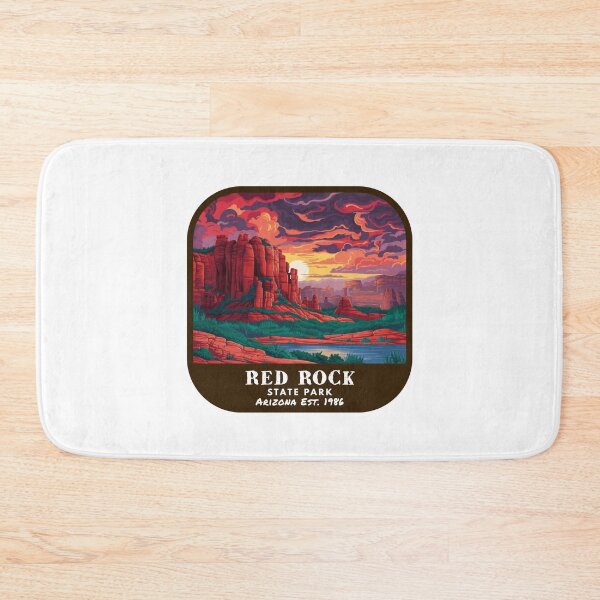 Item preview, Vintage Red Rock State Park  (Arizona State Park) designed and sold by RabbitK.