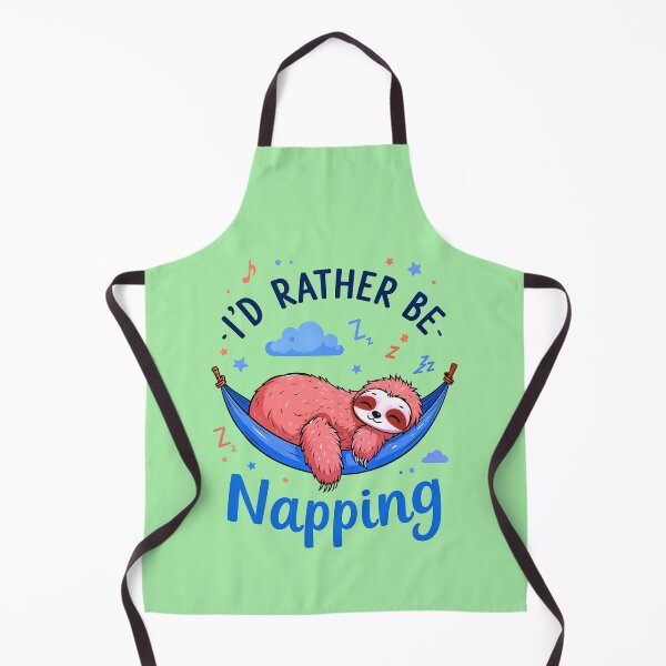 Item preview, I'd Rather Be Napping Cute Sloth Quote designed and sold by TheArtOfPat.