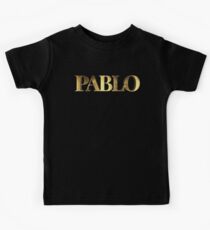 Pablo El Patron Gold Kids Tee