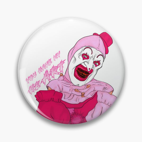 Item preview, Valentines Terrifier Art the Clown designed and sold by LagoonCreature.