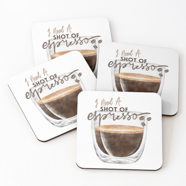 Item preview, I Need A Shot Of Espresso designed and sold by TommyTsunami.
