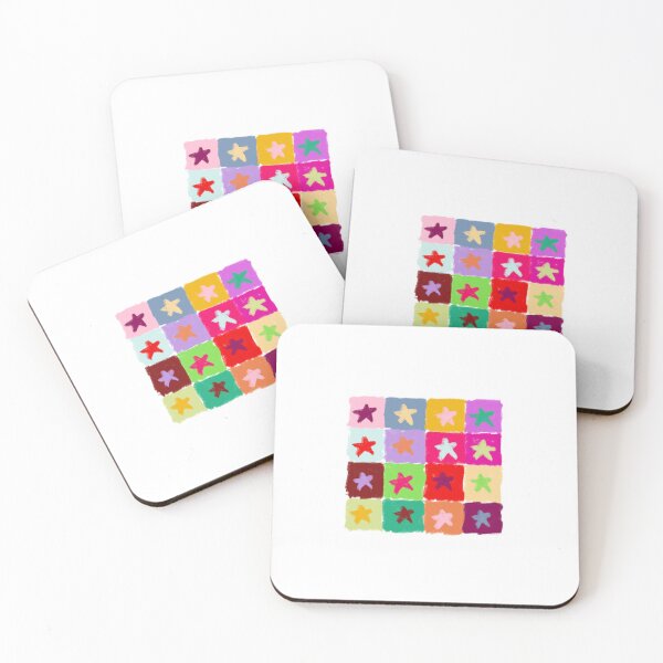 Item preview, patchwork star mosaic ⭑ designed and sold by olivia allan.