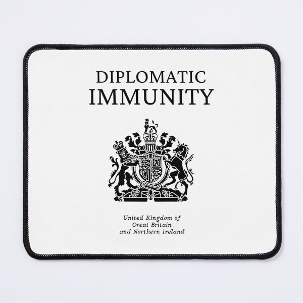 Item preview, United Kingdom Diplomatic Immunity, Black designed and sold by UNK-Fatigues.
