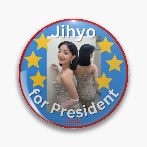 Item preview, Jihyo 4 President 2028 (kpop) designed and sold by monkeybananas.