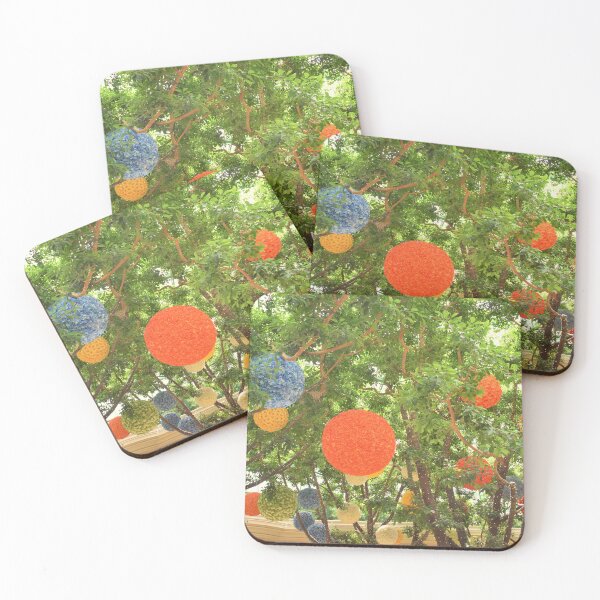 Item preview, Wynn Floral Orbs in Trees designed and sold by MangoSeeds.