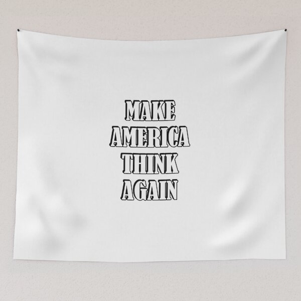 Item preview, Make America Think Again  designed and sold by Inspirationmotivation.