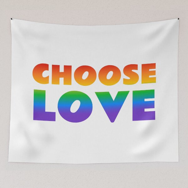 Item preview, Choose Love Rainbow  designed and sold by Inspirationmotivation.