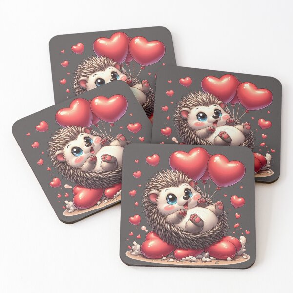 Item preview, Funny & Cute cartoon hedgehog! designed and sold by fribabywonder.