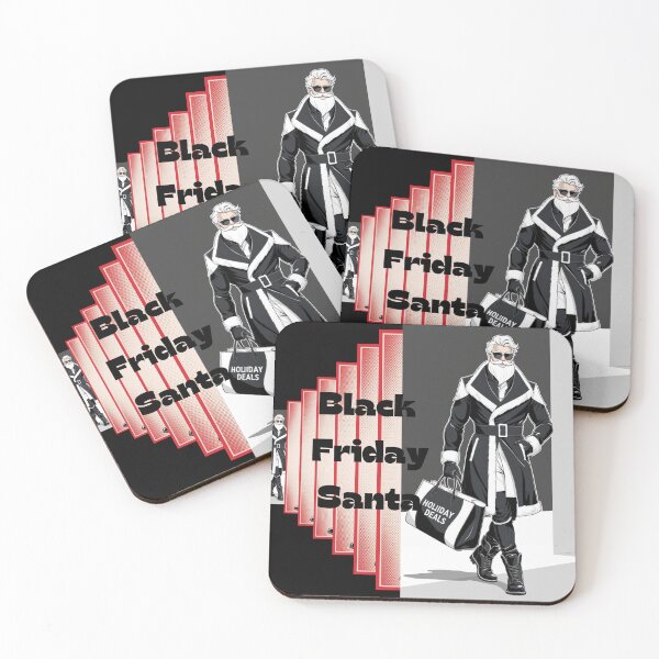 Item preview, Black Friday Santa Collection! designed and sold by FreeSpiritArt4U.