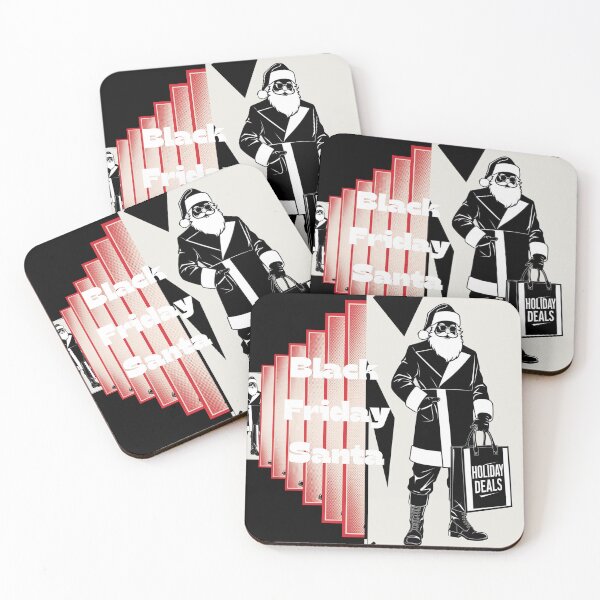 Item preview, Black Friday Santa Collection! designed and sold by FreeSpiritArt4U.