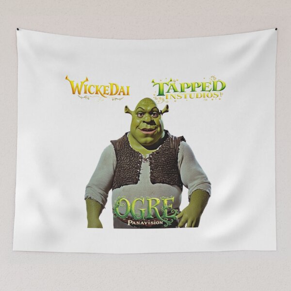 Item preview, WICKEDAI x TAPPED - Ogre Panavision Male Ogre Poster designed and sold by WickedAIYoutube.