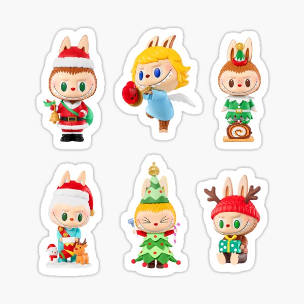 Vista previa del artículo con la obra «Pop Mart Labubu Feliz Navidad Noel 4 Por Popmart», diseñado y vendido por POP MART.