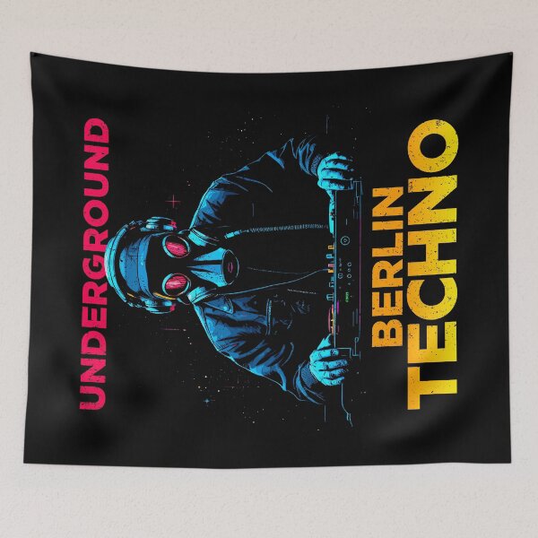 Item preview, Berlin Techno - Hard Underground Techno DJ designed and sold by Urban-Alien.