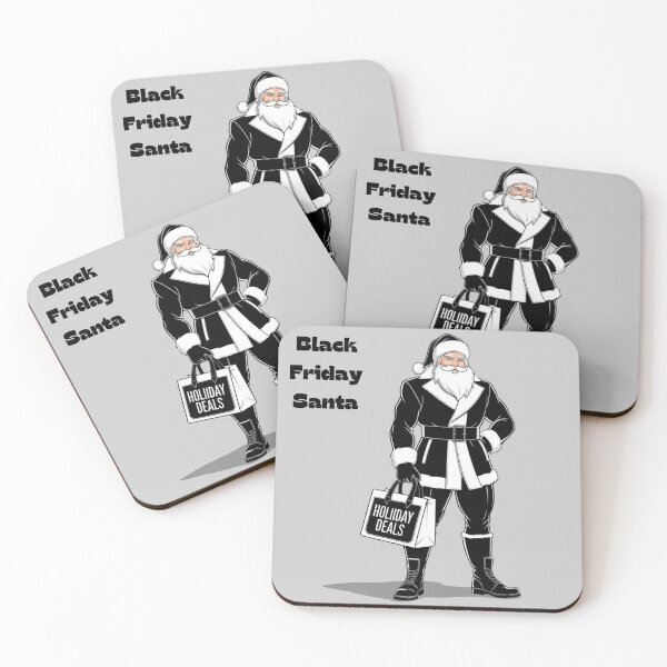 Item preview, Black Friday Santa Collection! designed and sold by FreeSpiritArt4U.