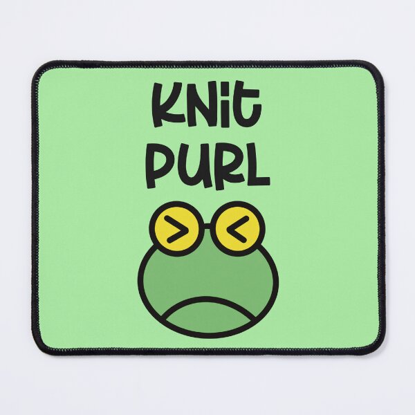Item preview, Knit purl frog designed and sold by Old Friends.