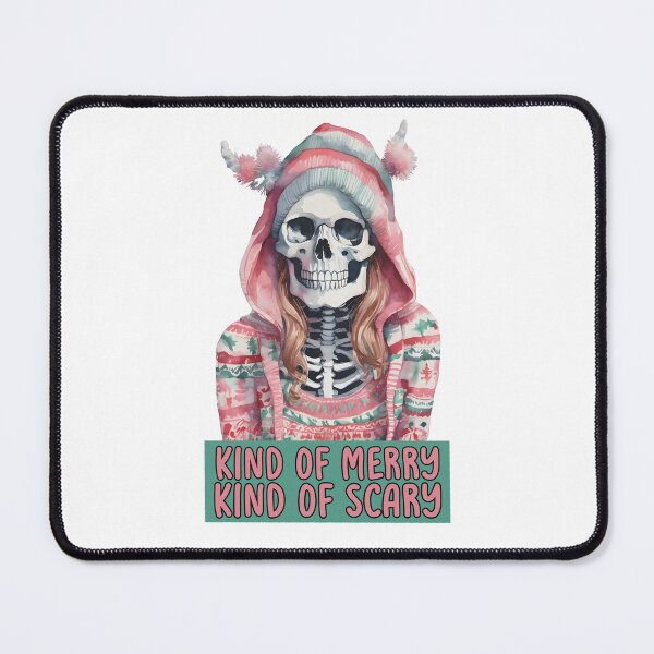 Item preview, Skeleton - Kind of Merry, Kind of Scary - Christmas designed and sold by Shopatmarlow.