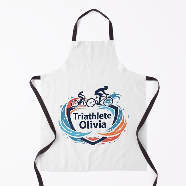 Item preview, Dynamic Triathlete Olivia - Swim, Bike, Run designed and sold by Triathlongram.