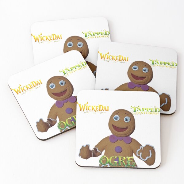 Item preview, WICKEDAI x TAPPED - Ogre Panavision Gingerbread Man Poster designed and sold by WickedAIYoutube.