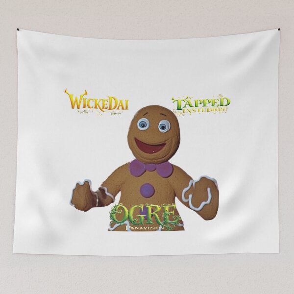 Item preview, WICKEDAI x TAPPED - Ogre Panavision Gingerbread Man Poster designed and sold by WickedAIYoutube.
