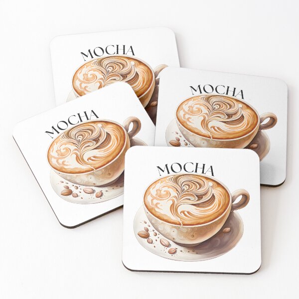 Item preview, MOCHA - COFFEE DIPPED IN CHOCOLATE designed and sold by TommyTsunami.