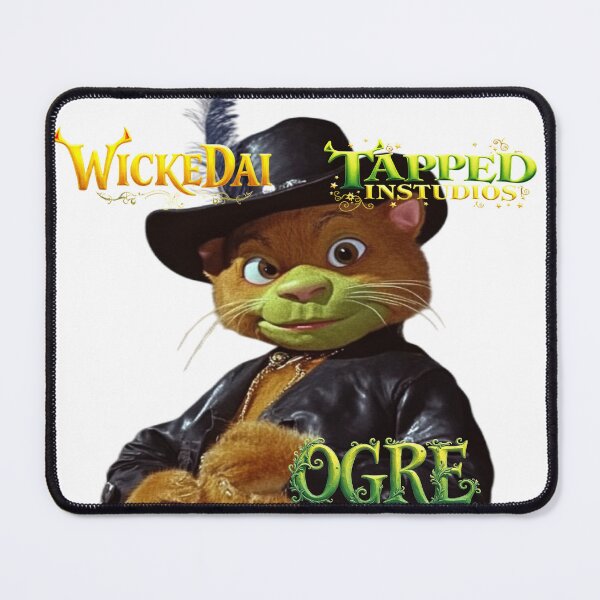 Item preview, WICKEDAI x TAPPED - Ogre Panavision Cat In Jacket Poster designed and sold by WickedAIYoutube.