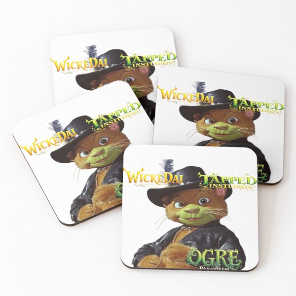 Item preview, WICKEDAI x TAPPED - Ogre Panavision Cat In Jacket Poster designed and sold by WickedAIYoutube.