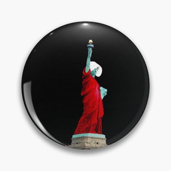 Item preview, Handmaid’s Tale Statue of Liberty, all profit donated to organizations Trump would hate  designed and sold by seekingclarity.