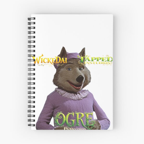 Item preview, WICKEDAI x TAPPED - Ogre Panavision Big Bad Wolf Poster designed and sold by WickedAIYoutube.