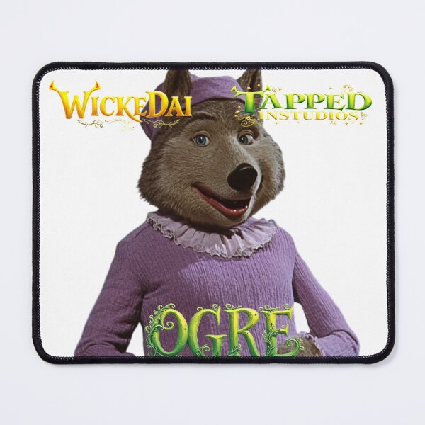 Item preview, WICKEDAI x TAPPED - Ogre Panavision Big Bad Wolf Poster designed and sold by WickedAIYoutube.
