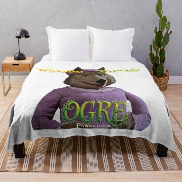 Item preview, WICKEDAI x TAPPED - Ogre Panavision Big Bad Wolf Poster designed and sold by WickedAIYoutube.