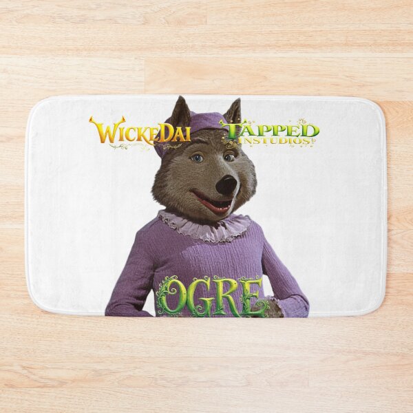 Item preview, WICKEDAI x TAPPED - Ogre Panavision Big Bad Wolf Poster designed and sold by WickedAIYoutube.