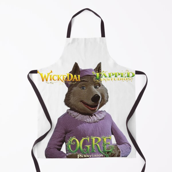 Item preview, WICKEDAI x TAPPED - Ogre Panavision Big Bad Wolf Poster designed and sold by WickedAIYoutube.
