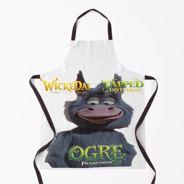 Item preview, WICKEDAI x TAPPED - Ogre Panavision Donkey Poster designed and sold by WickedAIYoutube.