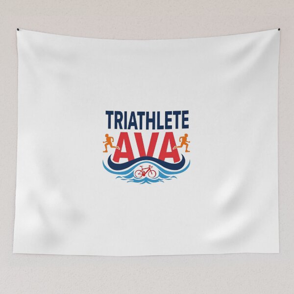 Item preview, Dynamic Triathlete Ava - Swim, Bike, Run designed and sold by Triathlongram.