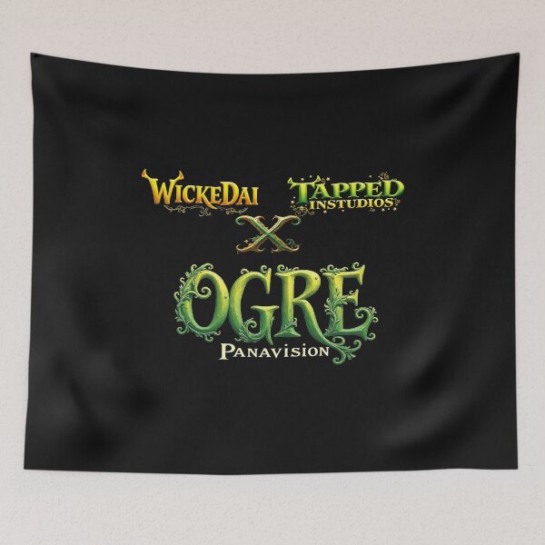 Item preview, WICKEDAI x TAPPED - Ogre Panavision Collaboration Poster designed and sold by WickedAIYoutube.