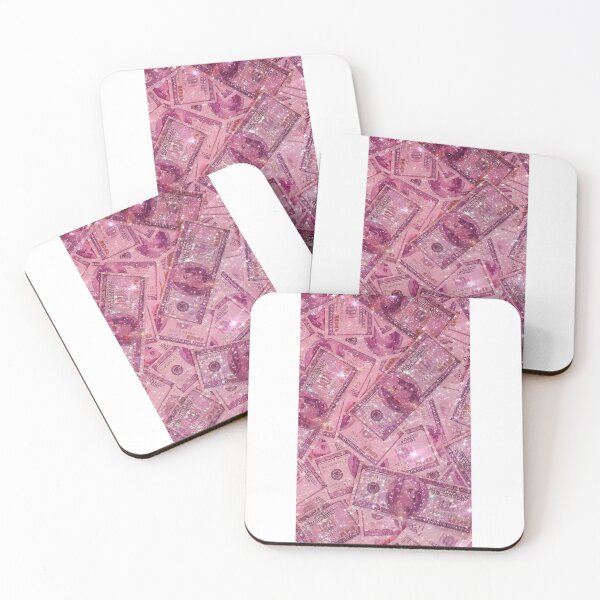 Item preview, Hot Pink Sparkling Dollar Bills  designed and sold by DALdesignstore.