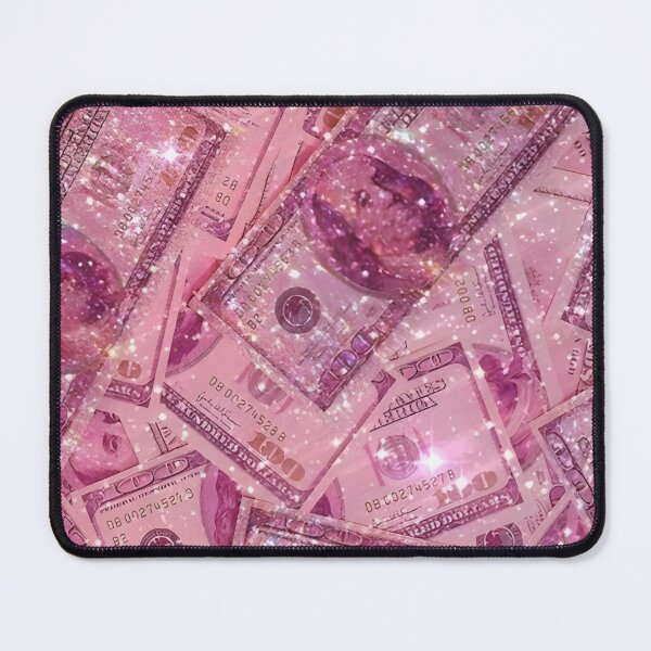 Item preview, Hot Pink Sparkling Dollar Bills designed and sold by DALdesignstore.