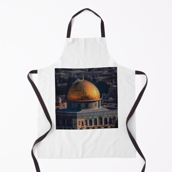 Item preview, Gaza, Palestine | View of Dome of Rock and the Pillar of Masjid al Aqsa in Jerusalem, Palestine designed and sold by Pink Pastel Studio.
