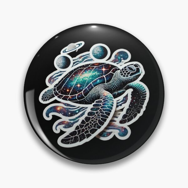 Item preview, Cosmic Sea Turtle designed and sold by PinUpPizzazz.
